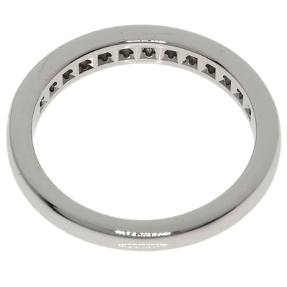 TIFFANY&Co. Half Eternity Diamond Ring Platinum PT950 Ladies [Used]