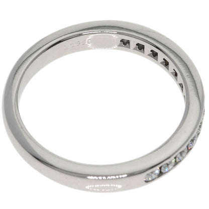TIFFANY&Co. Half Eternity Diamond Ring Platinum PT950 Ladies [Used]