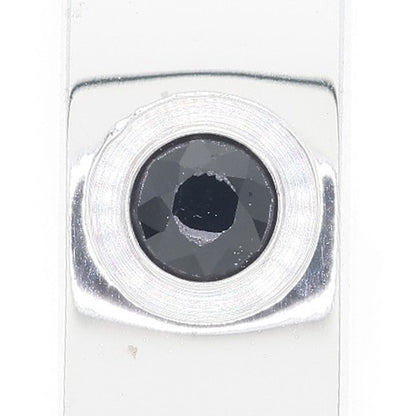 CARTIER Love Ring Full Black Sapphire #50 Ring K18 White Gold Ladies [Used]