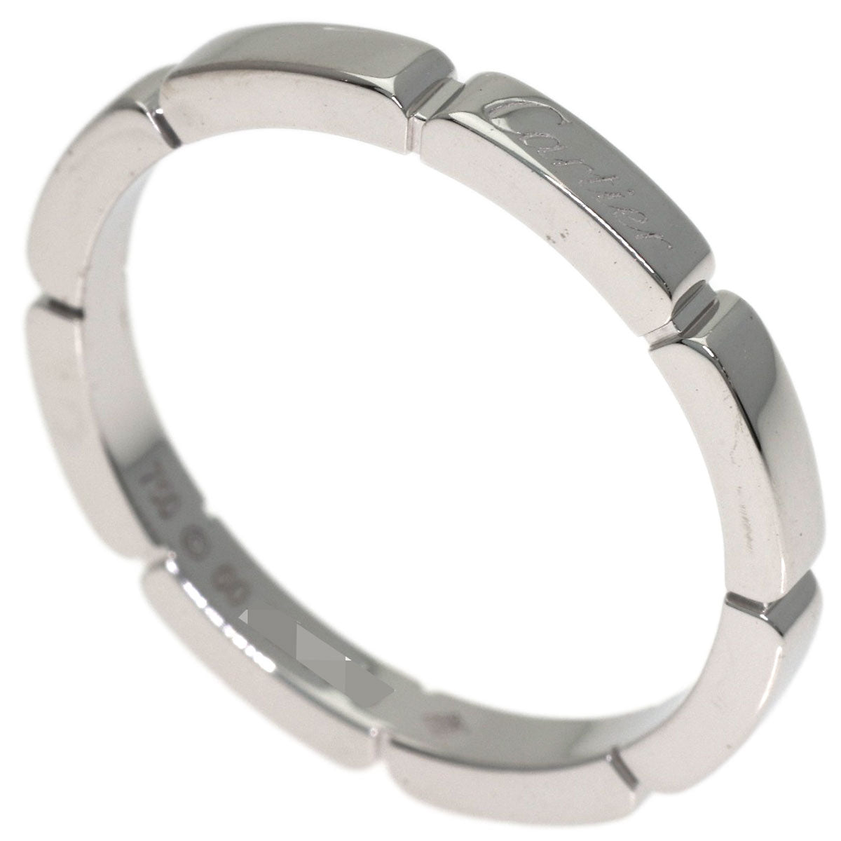 CARTIER Mayon PANTHERE #60 Ring K18 White Gold Ladies [Used]