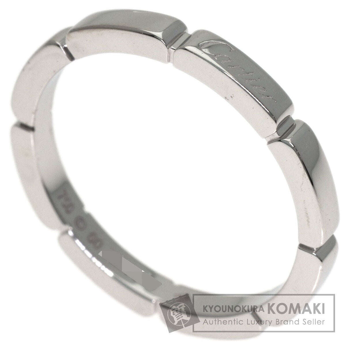 CARTIER Mayon PANTHERE #60 Ring K18 White Gold Ladies [Used]