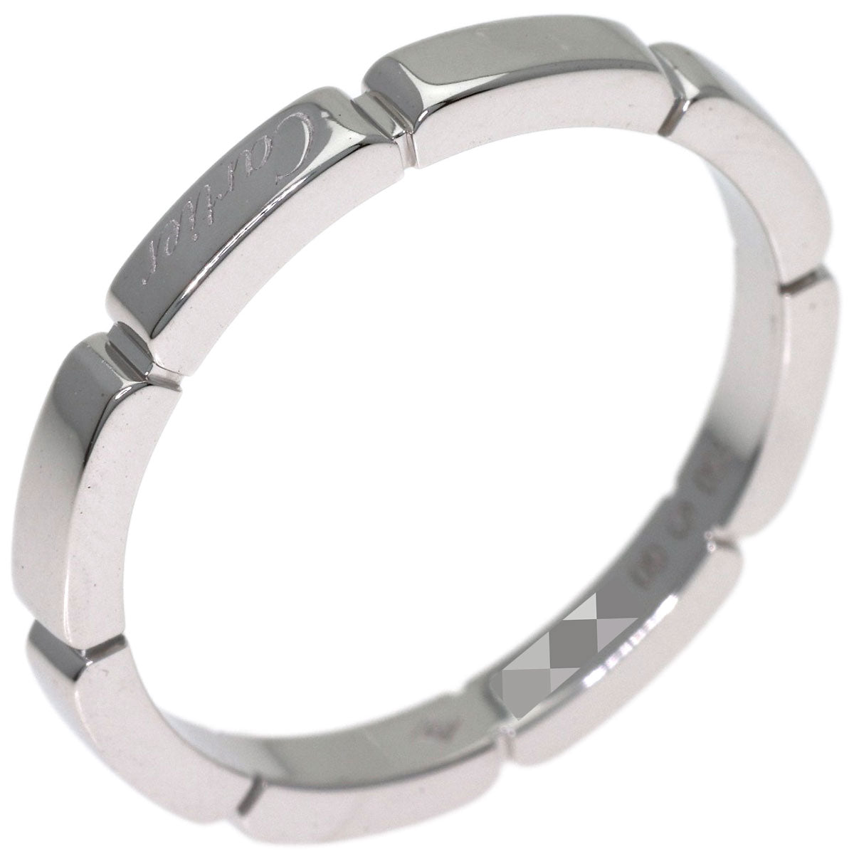 CARTIER Mayon PANTHERE #60 Ring K18 White Gold Ladies [Used]