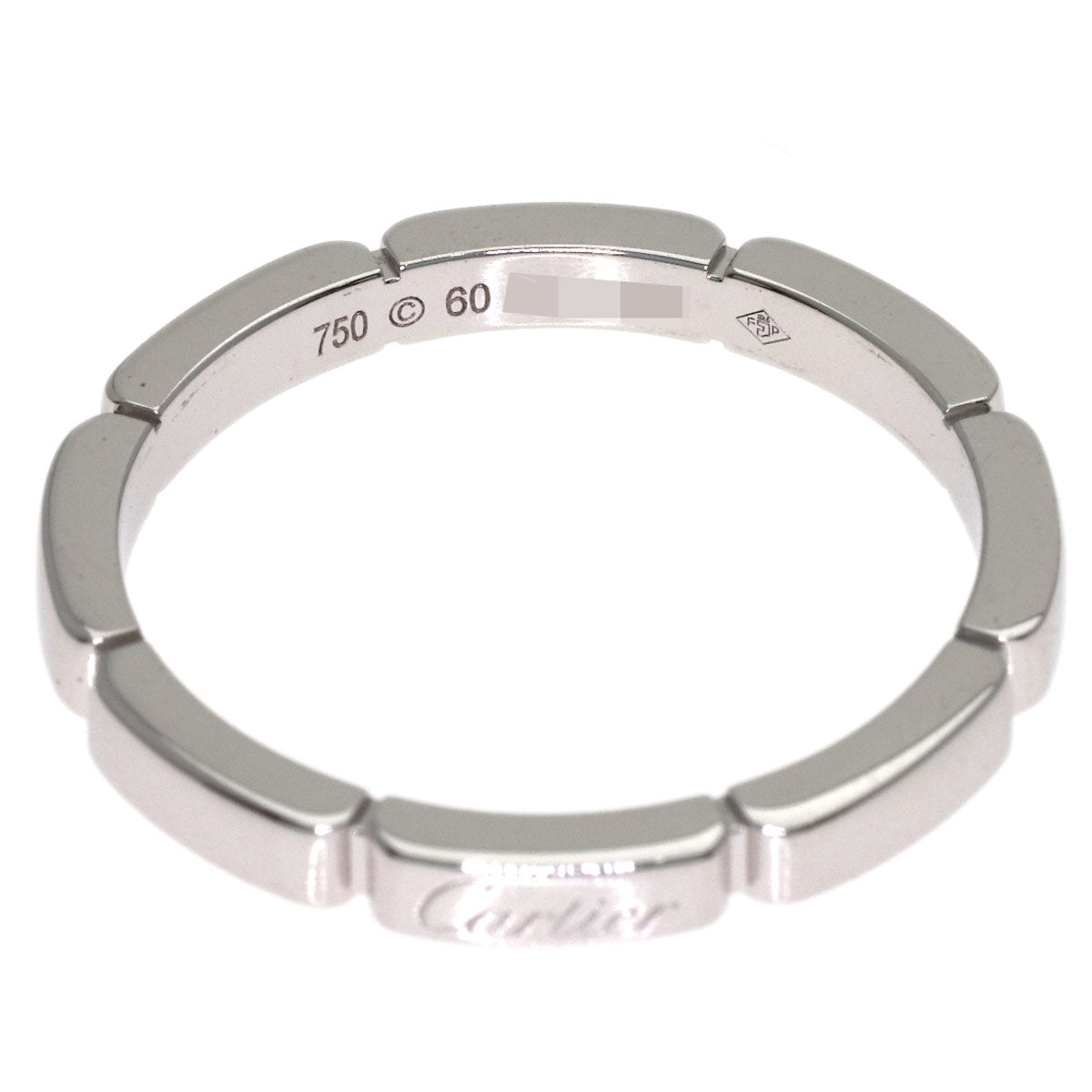 CARTIER Mayon PANTHERE #60 Ring K18 White Gold Ladies [Used]