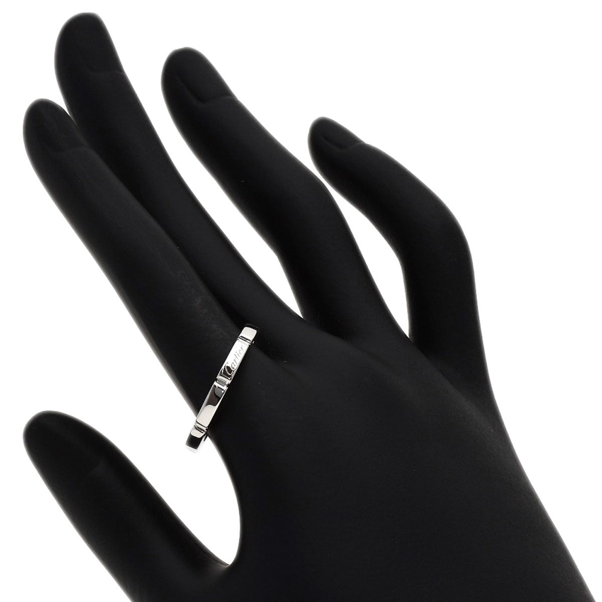 CARTIER Mayon PANTHERE #60 Ring K18 White Gold Ladies [Used]