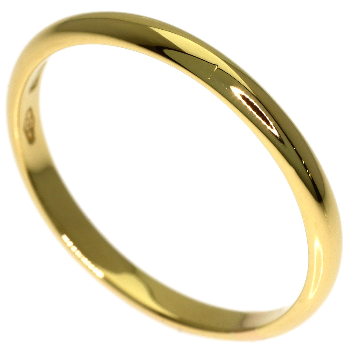 BVLGARI wedding Ring K18 Yellow Gold Ladies [Used]