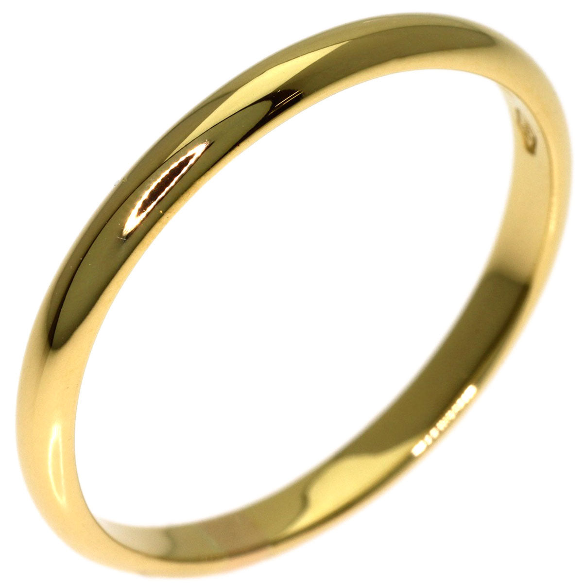 BVLGARI wedding Ring K18 Yellow Gold Ladies [Used]