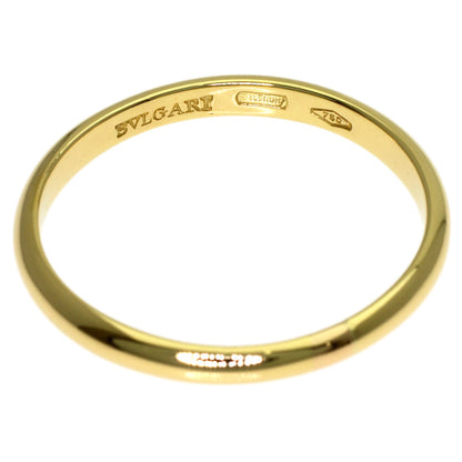 BVLGARI wedding Ring K18 Yellow Gold Ladies [Used]