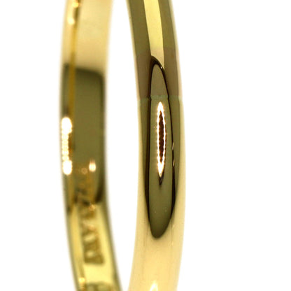 BVLGARI wedding Ring K18 Yellow Gold Ladies [Used]