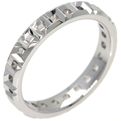 TIFFANY&Co. T True Narrow Ring K18 White Gold Ladies [Used]