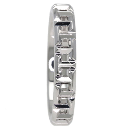 TIFFANY&Co. T True Narrow Ring K18 White Gold Ladies [Used]