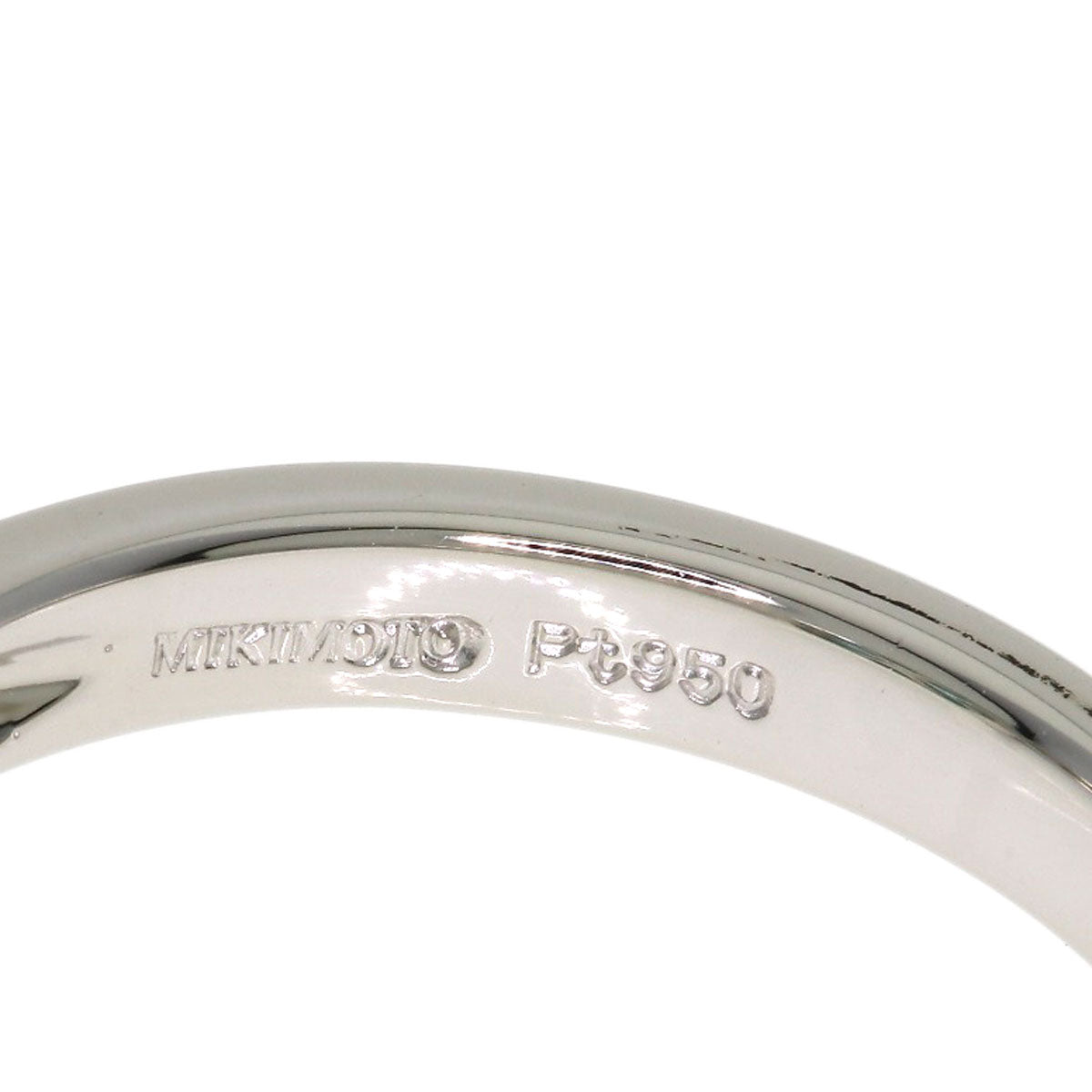 MIKIMOTO Turquoise Diamond Ring Platinum PT950 Ladies [Used]