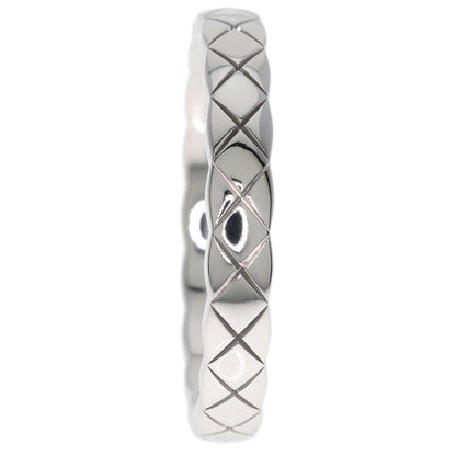 CHANEL Coco Crush Small #54 Ring K18 White Gold Ladies [Used]
