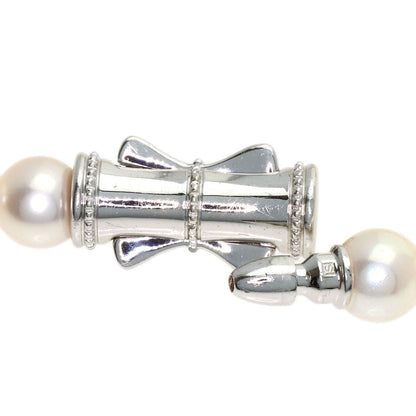 TASAKI Pearl Varié Pearl Long Necklace Silver Ladies [Used]
