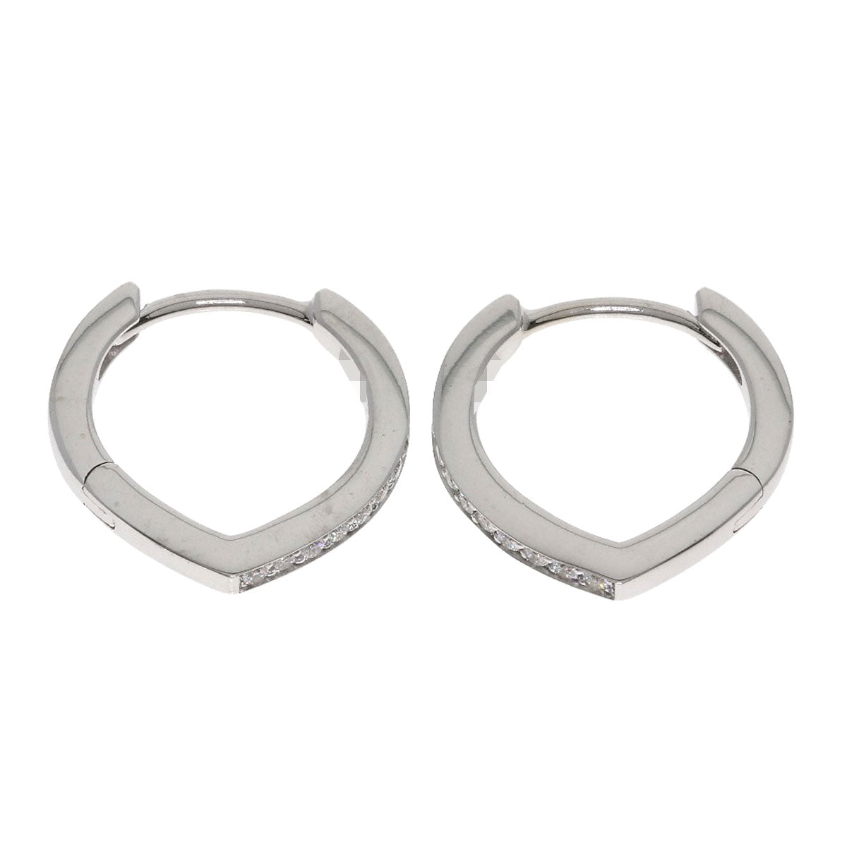 REPOSSI Antiphere Diamond earring K18 White Gold 2g　Ladies