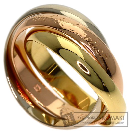 CARTIER Trinity #52 Ring K18 Yellow Gold 18K Pink GoldLadies [Used]