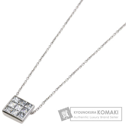 TASAKI Diamond Necklace K18 White Gold Ladies [Used]