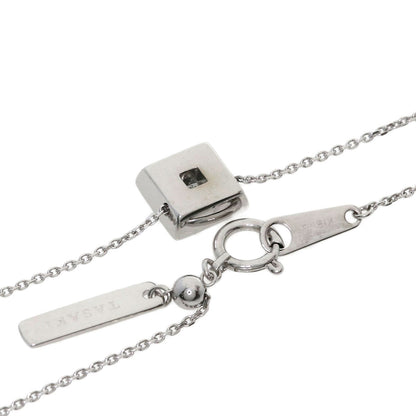 TASAKI Diamond Necklace K18 White Gold Ladies [Used]