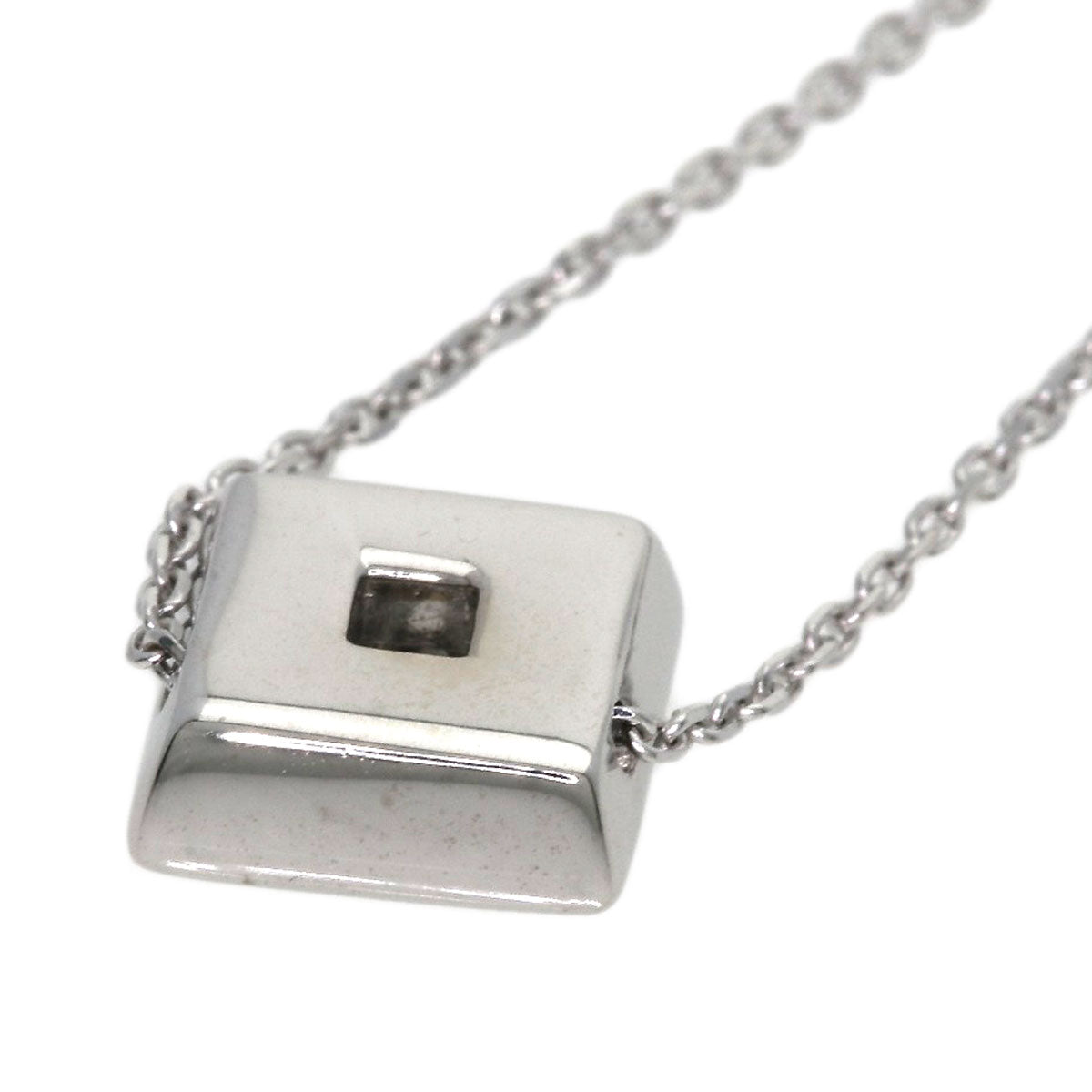 TASAKI Diamond Necklace K18 White Gold Ladies [Used]