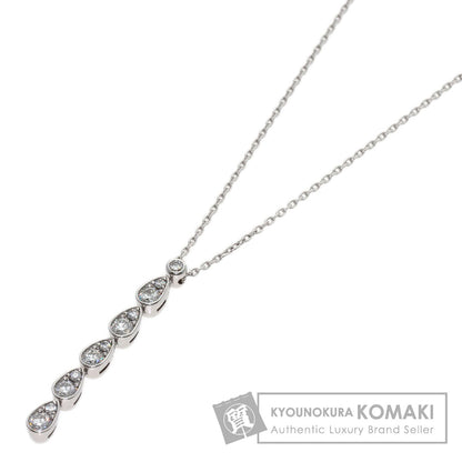 MONNICKENDAM Diamond Necklace K18 White Gold Ladies [Used]