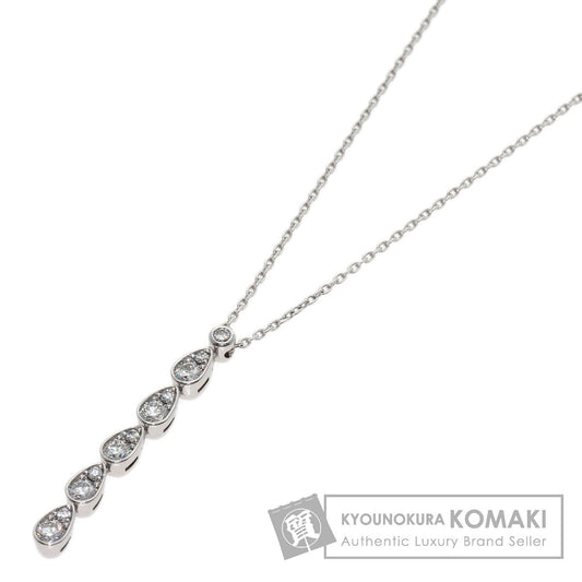 MONNICKENDAM Diamond Necklace K18 White Gold Ladies [Used]