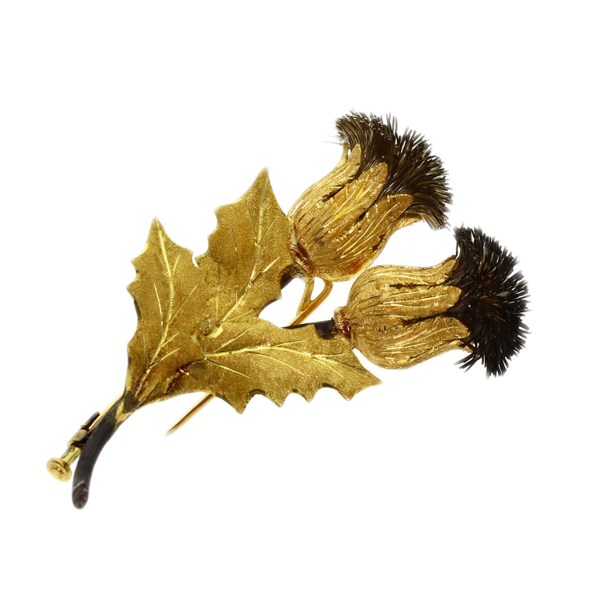 BUCCELLATI Federico Brooch K18 Yellow Gold Ladies [Used]