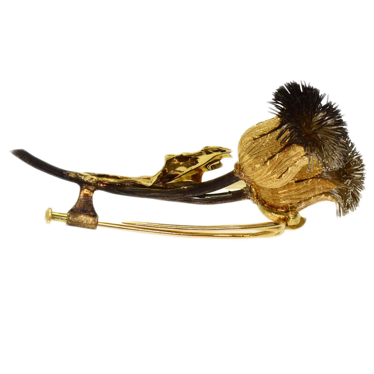 BUCCELLATI Federico Brooch K18 Yellow Gold Ladies [Used]