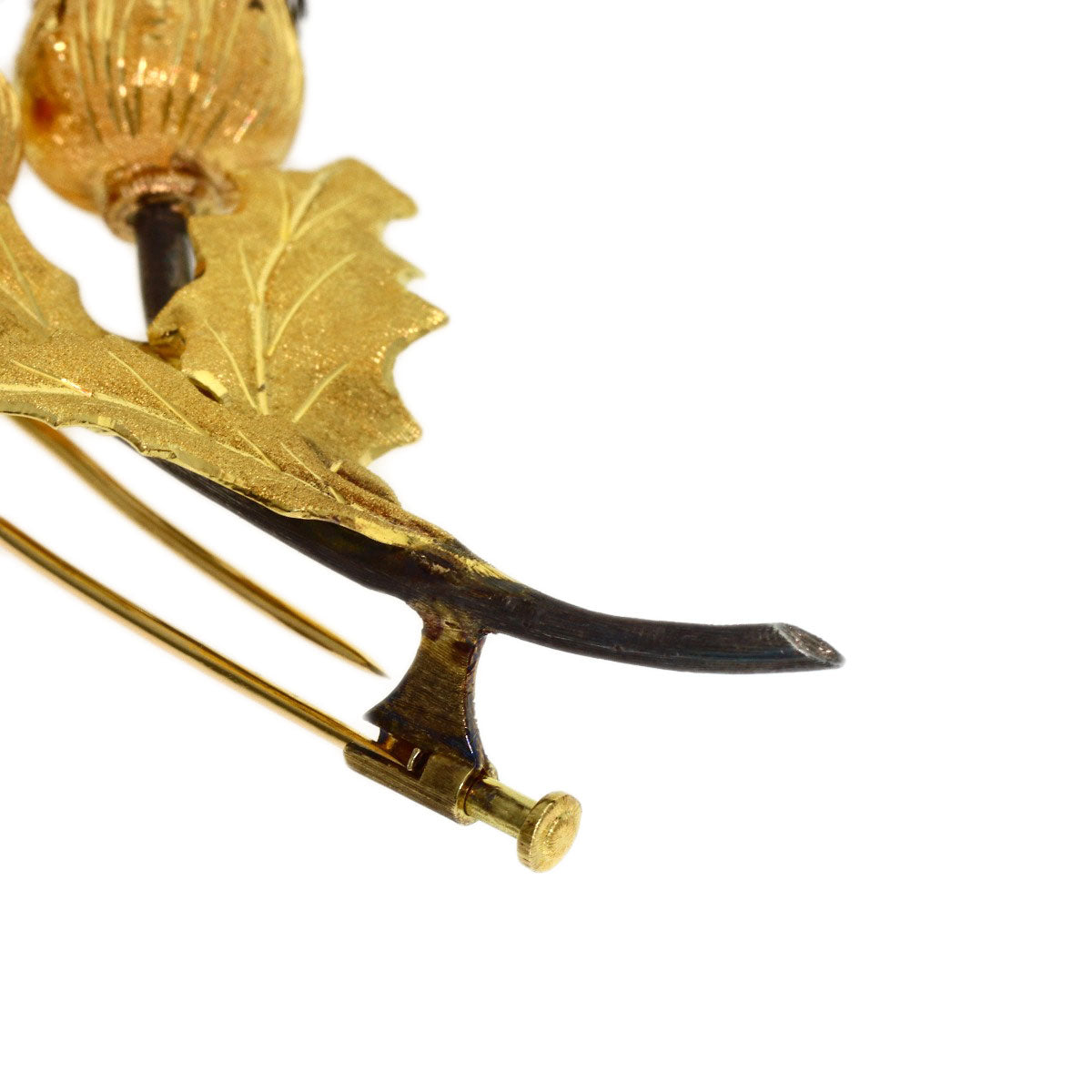 BUCCELLATI Federico Brooch K18 Yellow Gold Ladies [Used]