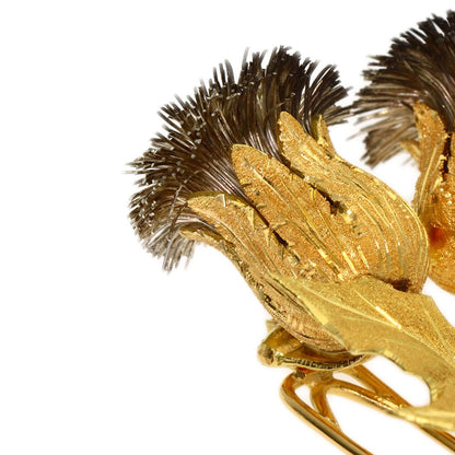 BUCCELLATI Federico Brooch K18 Yellow Gold Ladies [Used]