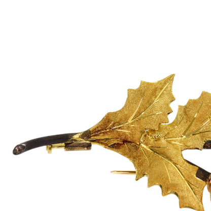 BUCCELLATI Federico Brooch K18 Yellow Gold Ladies [Used]