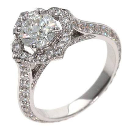GRAFF Star Flower Diamond G-VS2 Ring K18 White Gold Ladies [Used]