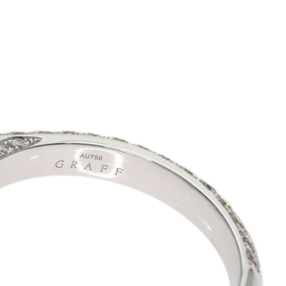 GRAFF Star Flower Diamond G-VS2 Ring K18 White Gold Ladies [Used]