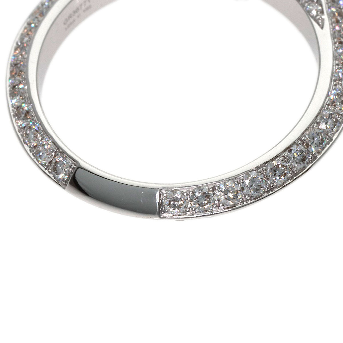 GRAFF Star Flower Diamond G-VS2 Ring K18 White Gold Ladies [Used]