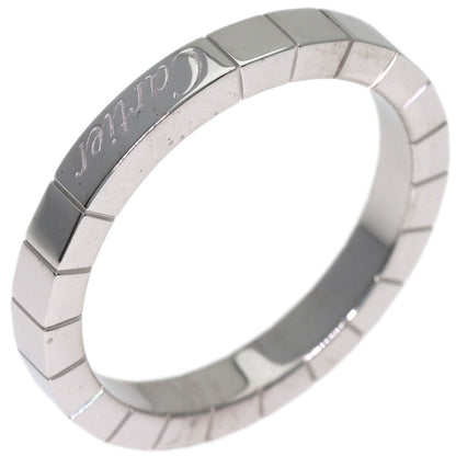 CARTIER Lanier # 58 Ring K18 White Gold Ladies [Used]