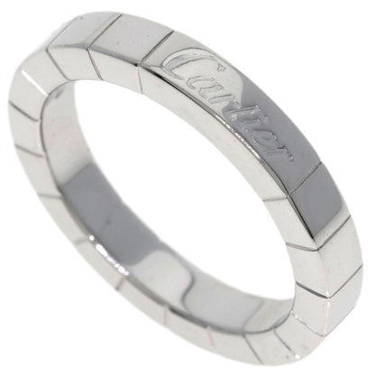 CARTIER Laniere # 48 Ring K18 White Gold Ladies [Used]