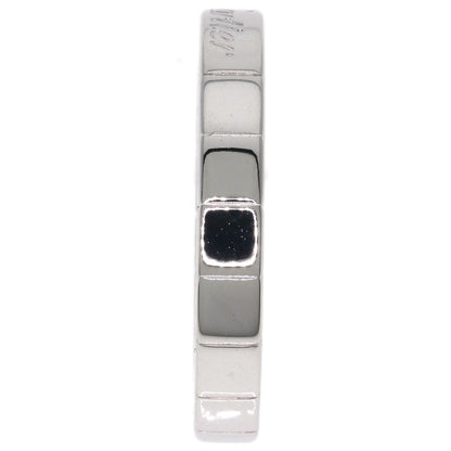 CARTIER Laniere # 48 Ring K18 White Gold Ladies [Used]