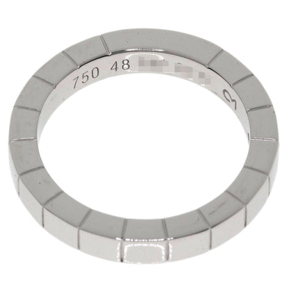 CARTIER Laniere # 48 Ring K18 White Gold Ladies [Used]