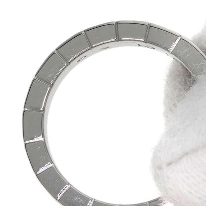 CARTIER Laniere # 48 Ring K18 White Gold Ladies [Used]