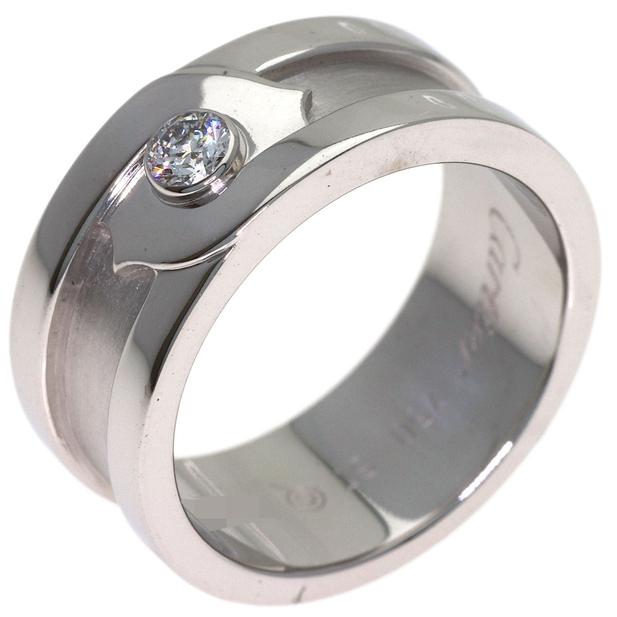 CARTIER C2 Fortune Diamond #57 Ring K18 White Gold Ladies [Used]