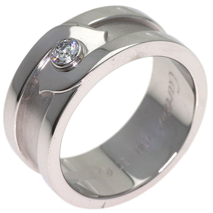 CARTIER C2 Fortune Diamond #57 Ring K18 White Gold Ladies [Used]