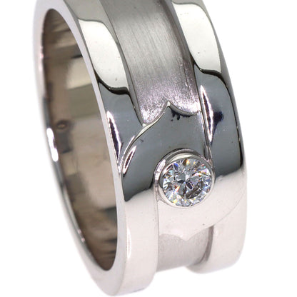 CARTIER C2 Fortune Diamond #57 Ring K18 White Gold Ladies [Used]