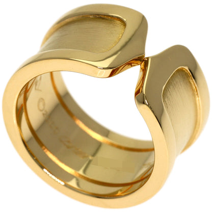 CARTIER C2 ring LM # 48 Ring K18 Yellow Gold Ladies [Used]