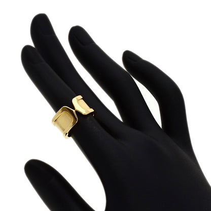 CARTIER C2 ring LM # 48 Ring K18 Yellow Gold Ladies [Used]