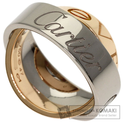 CARTIER Secret Love #47 Ring K18 White Gold 18K Pink GoldLadies [Used]