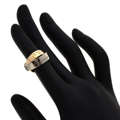 CARTIER Secret Love #47 Ring K18 White Gold 18K Pink GoldLadies [Used]
