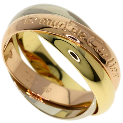 CARTIER Trinity #49 Ring K18 Yellow Gold K18 White GoldLadies [Used]
