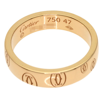 CARTIER Happy Birthday #47 Ring K18 Pink Gold Ladies [Used]