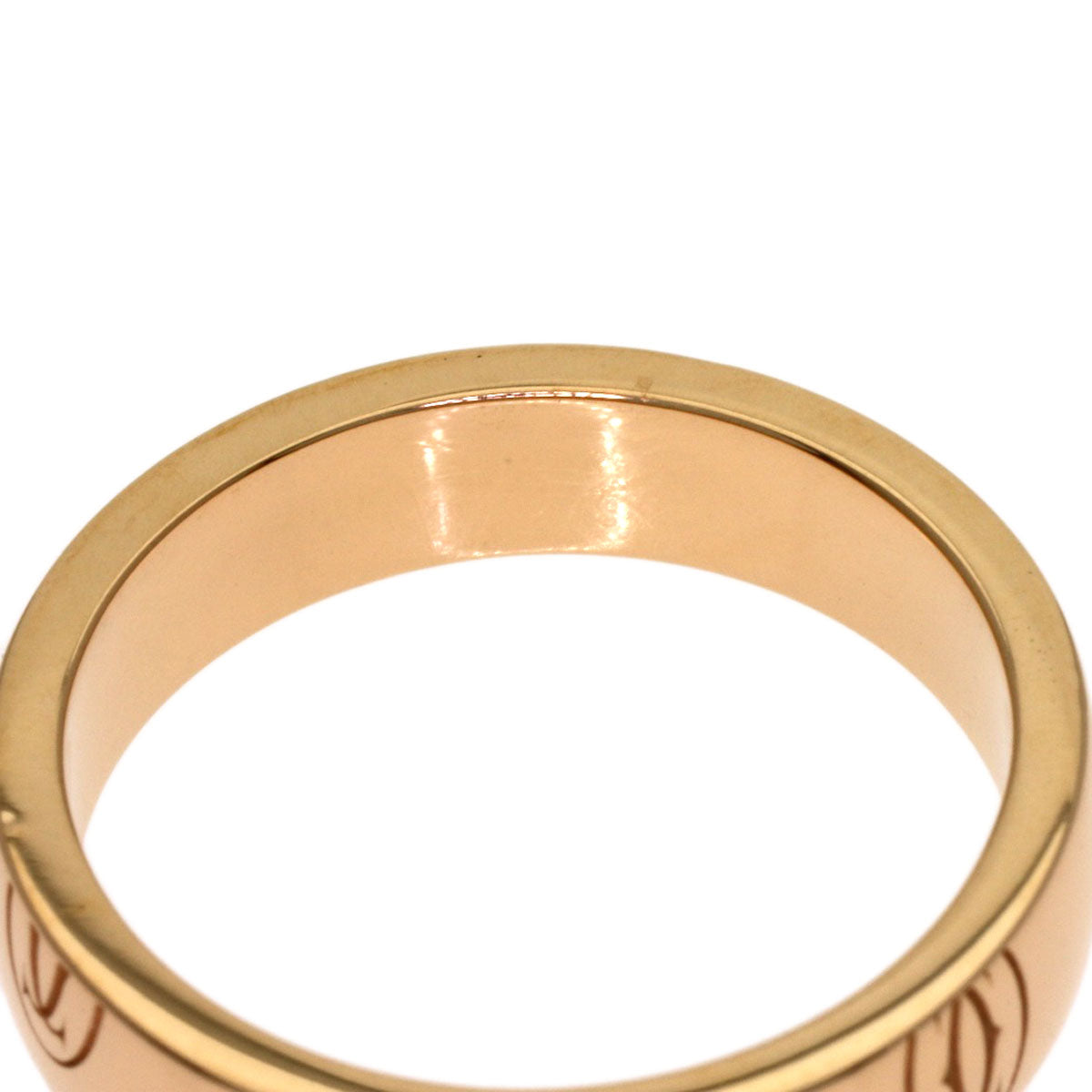 CARTIER Happy Birthday #47 Ring K18 Pink Gold Ladies [Used]