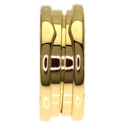 BVLGARI B.zero1 2 Band #49 Ring K18 Yellow Gold Ladies [Used]