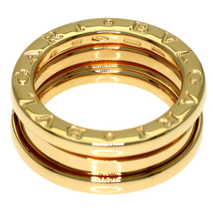 BVLGARI B.zero1 2 Band #49 Ring K18 Yellow Gold Ladies [Used]