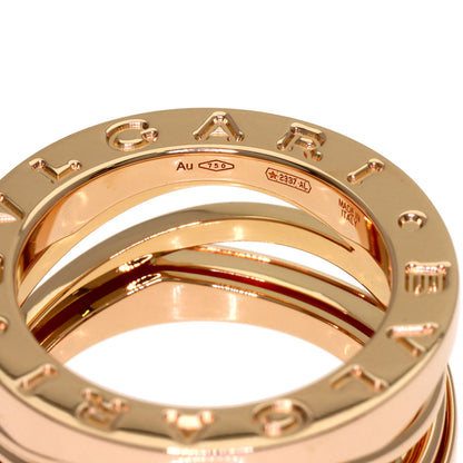 BVLGARI B.zero1 Legend 3 Bands #47 Ring K18 Pink Gold Ladies [Used]